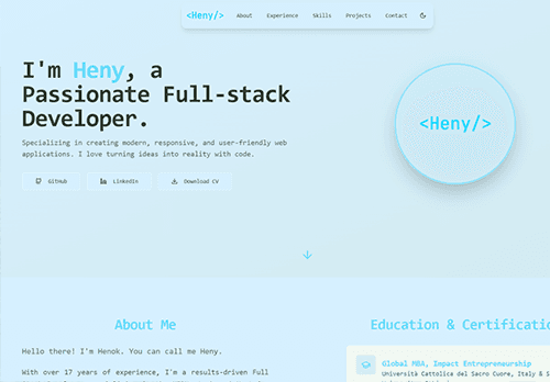 Portfolio Website